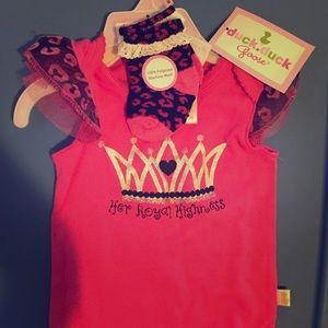 Babygirl onesie with matching socks